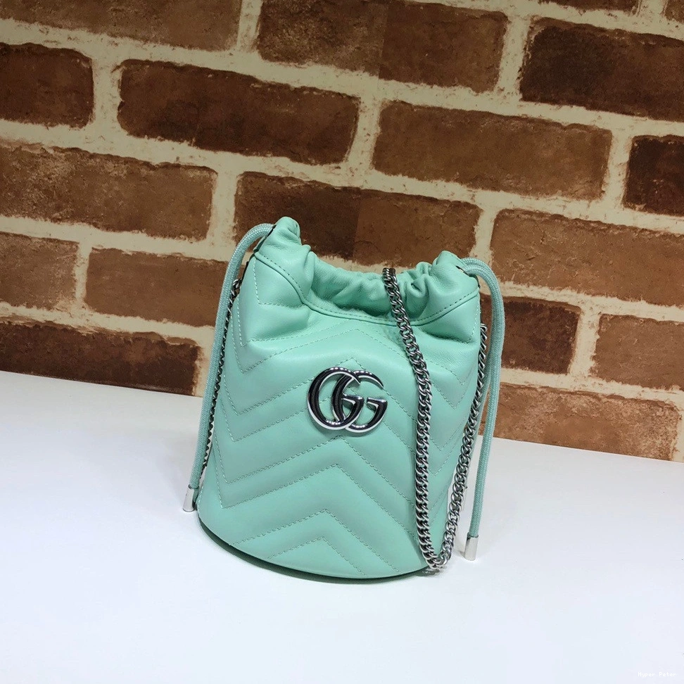 Hyper Peter GUCCI GG bag mini bucket Marmont 0807
